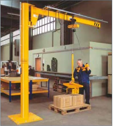Floor Mounted Jib Cranes