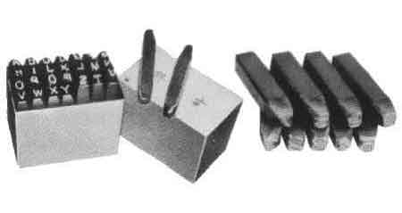 Letter Set Steel Alphabet 27's 8MM (IMPA: 613108)